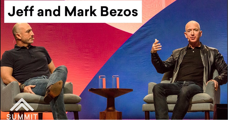 Amazon CEO Jeff Bezos and brother Mark give a rare interview about growing up and secrets to success