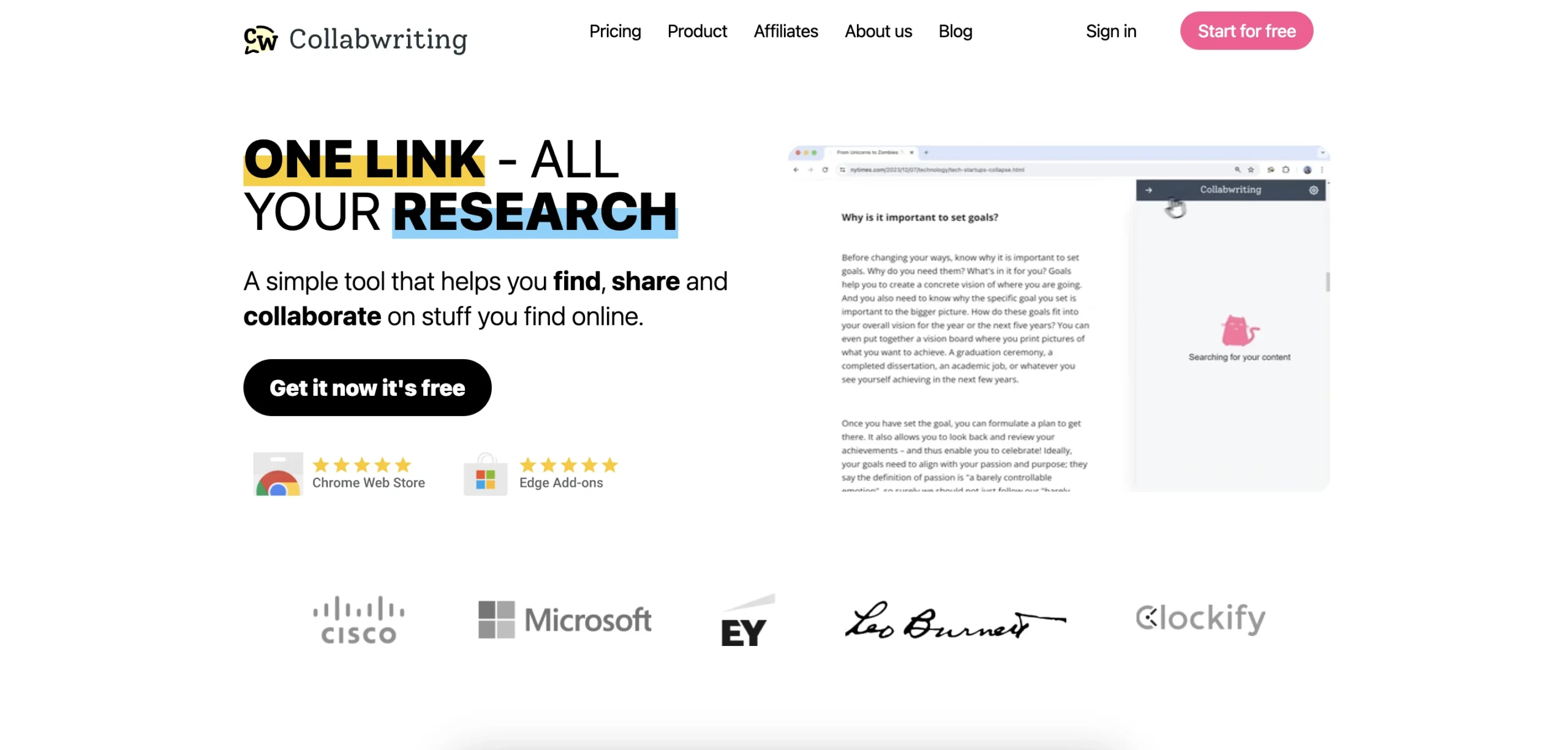 collabwriting-homepage