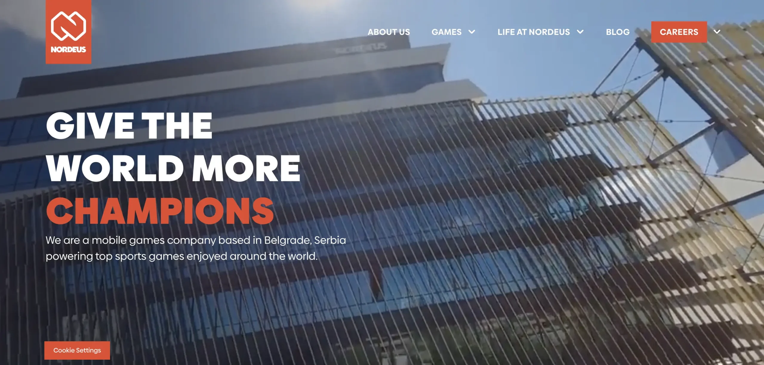 nordeus-homepage